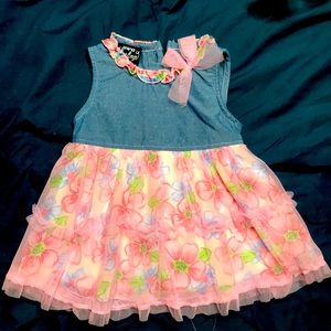 Jean/Flower Dress
